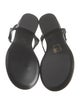 Chanel 2024 Interlocking CC Logo T-Strap Sandals