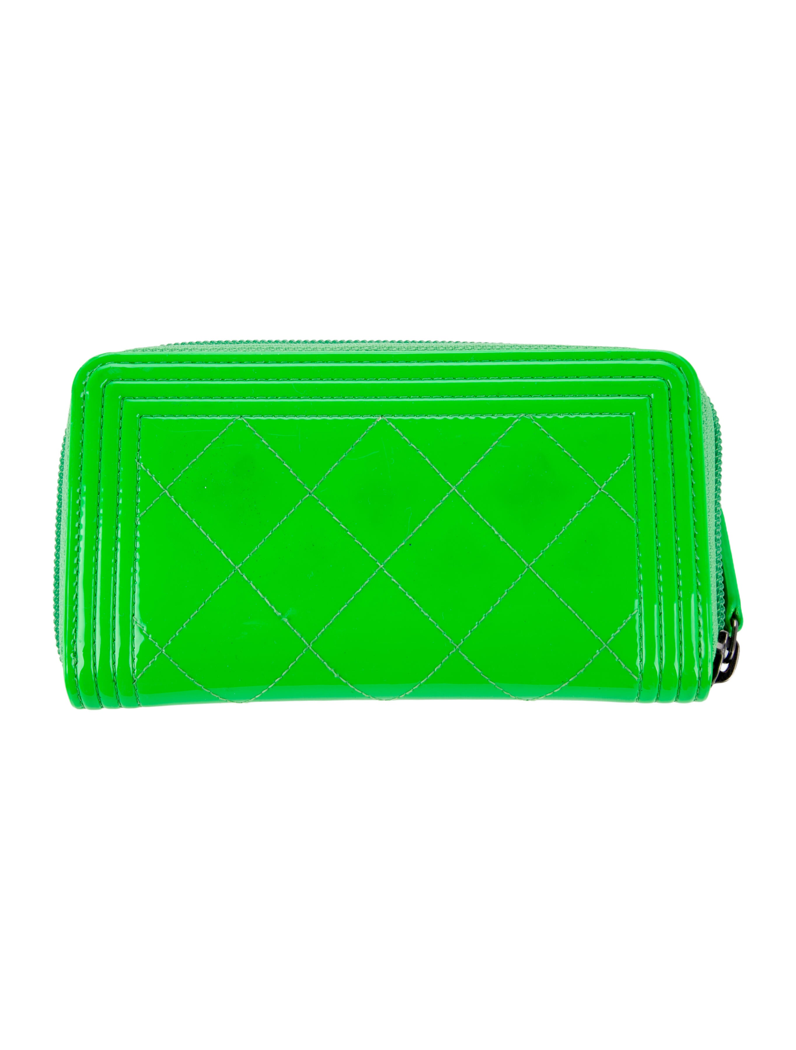 Chanel 2015-2016 Interlocking CC Logo Continental Wallet