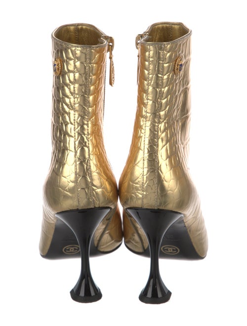 Chanel 2019 Embossed Boots