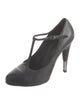 Chanel 2013 Interlocking CC Logo T-Strap Pumps