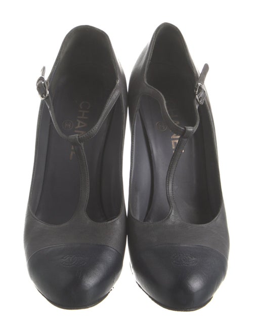 Chanel 2013 Interlocking CC Logo T-Strap Pumps