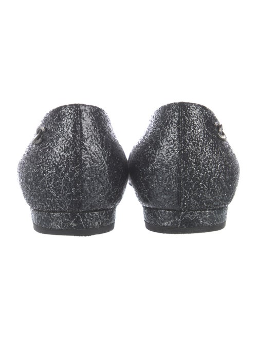 Chanel 2013 Interlocking CC Logo Ballet Flats