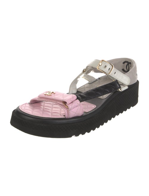 Chanel 2022 Interlocking CC Logo Espadrilles