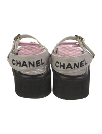 Chanel 2022 Interlocking CC Logo Espadrilles