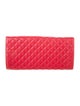 Chanel Quilted Camellia Jewelry Roll Case