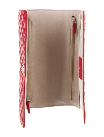 Chanel Quilted Camellia Jewelry Roll Case