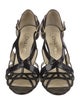 Chanel 2013 Interlocking CC Logo Slingback Sandals