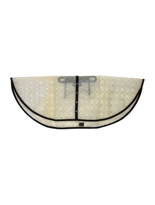 Chanel CC Camellia PVC Handbag Raincoat