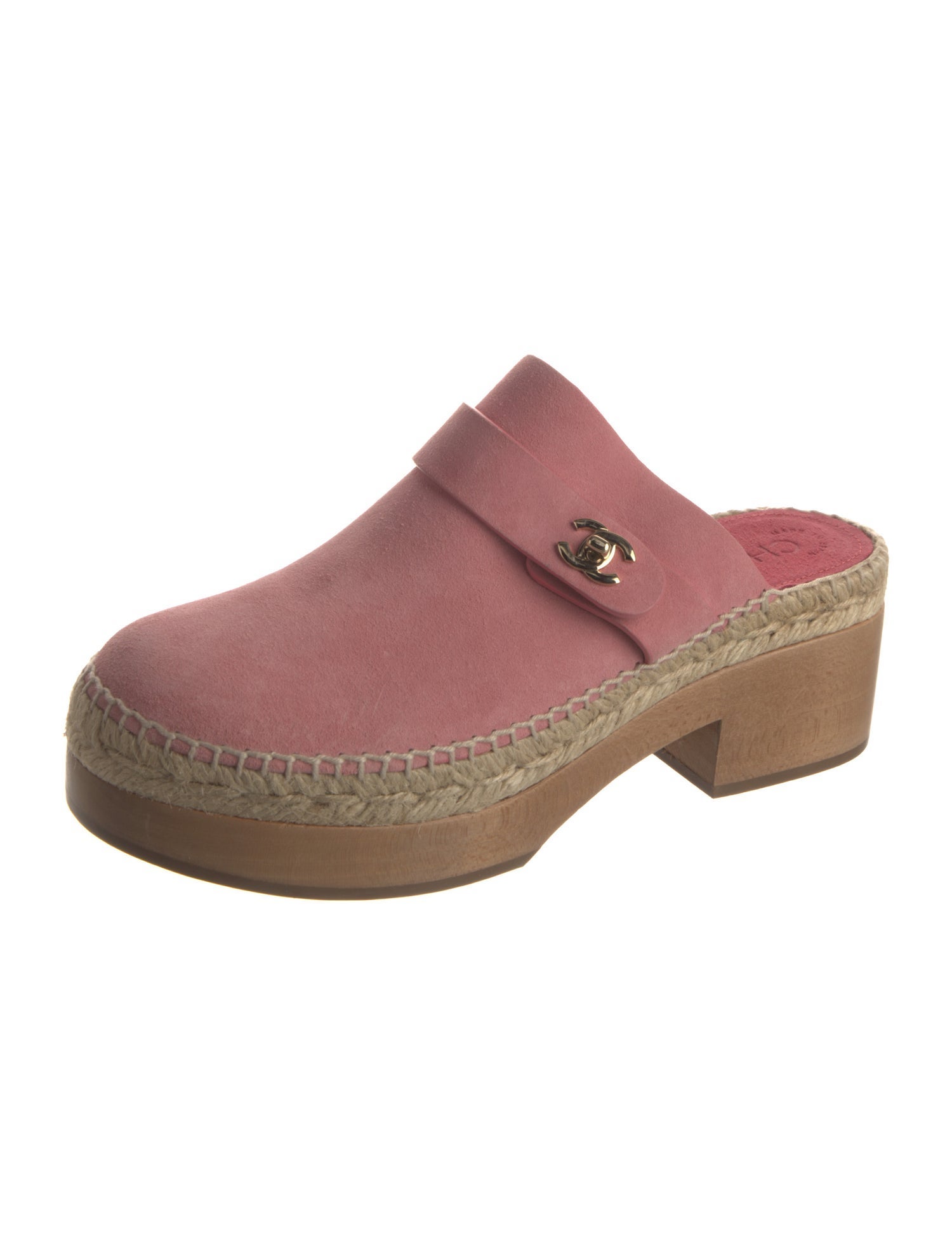 Chanel 2018 Interlocking CC Logo Mules
