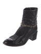 Chanel 2019 Interlocking CC Logo Boots