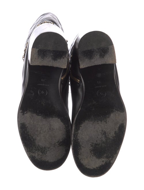 Chanel 2019 Interlocking CC Logo Boots