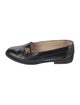 Chanel Interlocking CC Logo Patent Leather Loafers