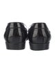 Chanel Interlocking CC Logo Patent Leather Loafers