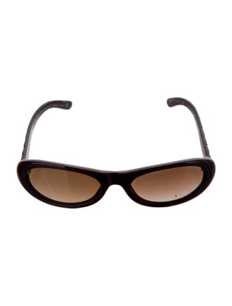 Chanel Interlocking CC Logo Round Sunglasses