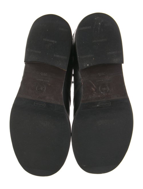 Chanel 2011 Interlocking CC Logo Combat Boots