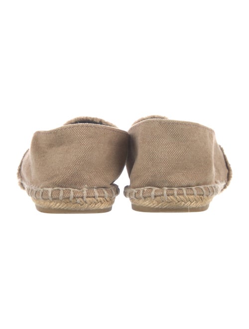 Chanel Interlocking CC Logo Canvas Espadrilles