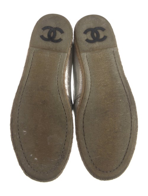Chanel 2016 Interlocking CC Logo Espadrilles