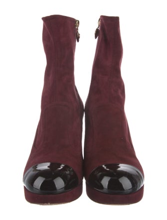 Chanel 2023 Interlocking CC Logo Sock Boots