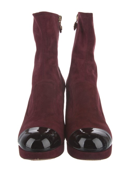 Chanel 2023 Interlocking CC Logo Sock Boots