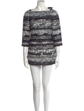 Chanel 2016 Printed Tunic