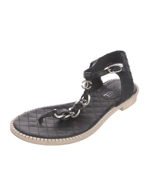 Chanel 2015 Interlocking CC Logo Espadrilles