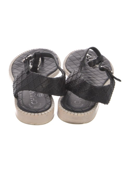 Chanel 2015 Interlocking CC Logo Espadrilles