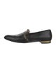 Chanel Interlocking CC Logo Leather Loafers