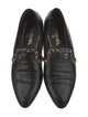 Chanel Interlocking CC Logo Leather Loafers
