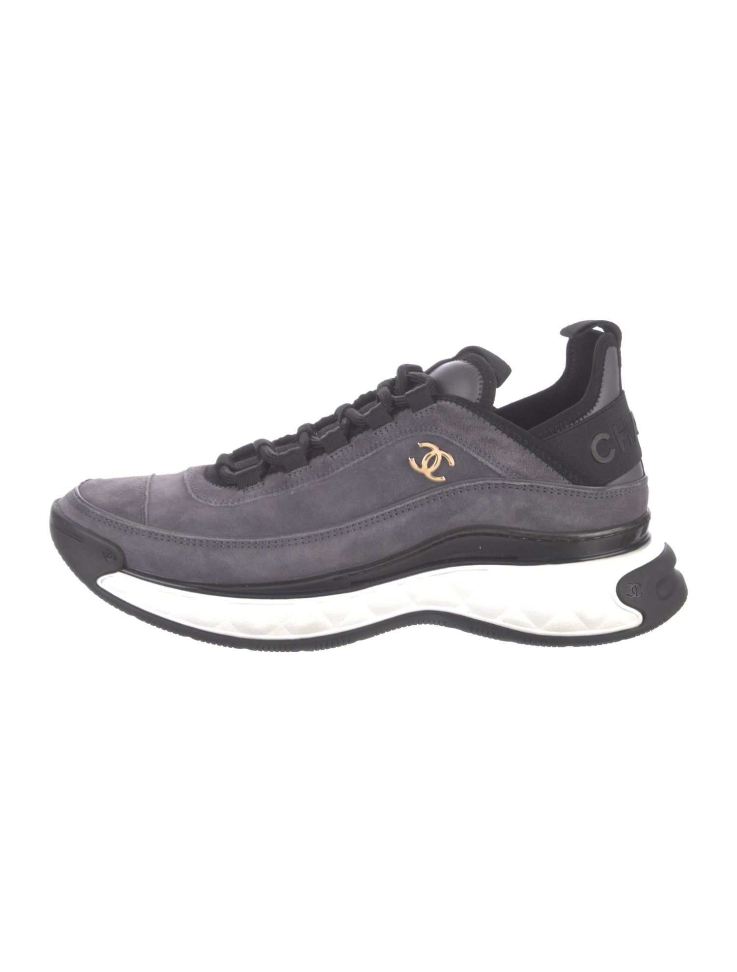 Chanel 2023 Interlocking CC Logo Sneakers