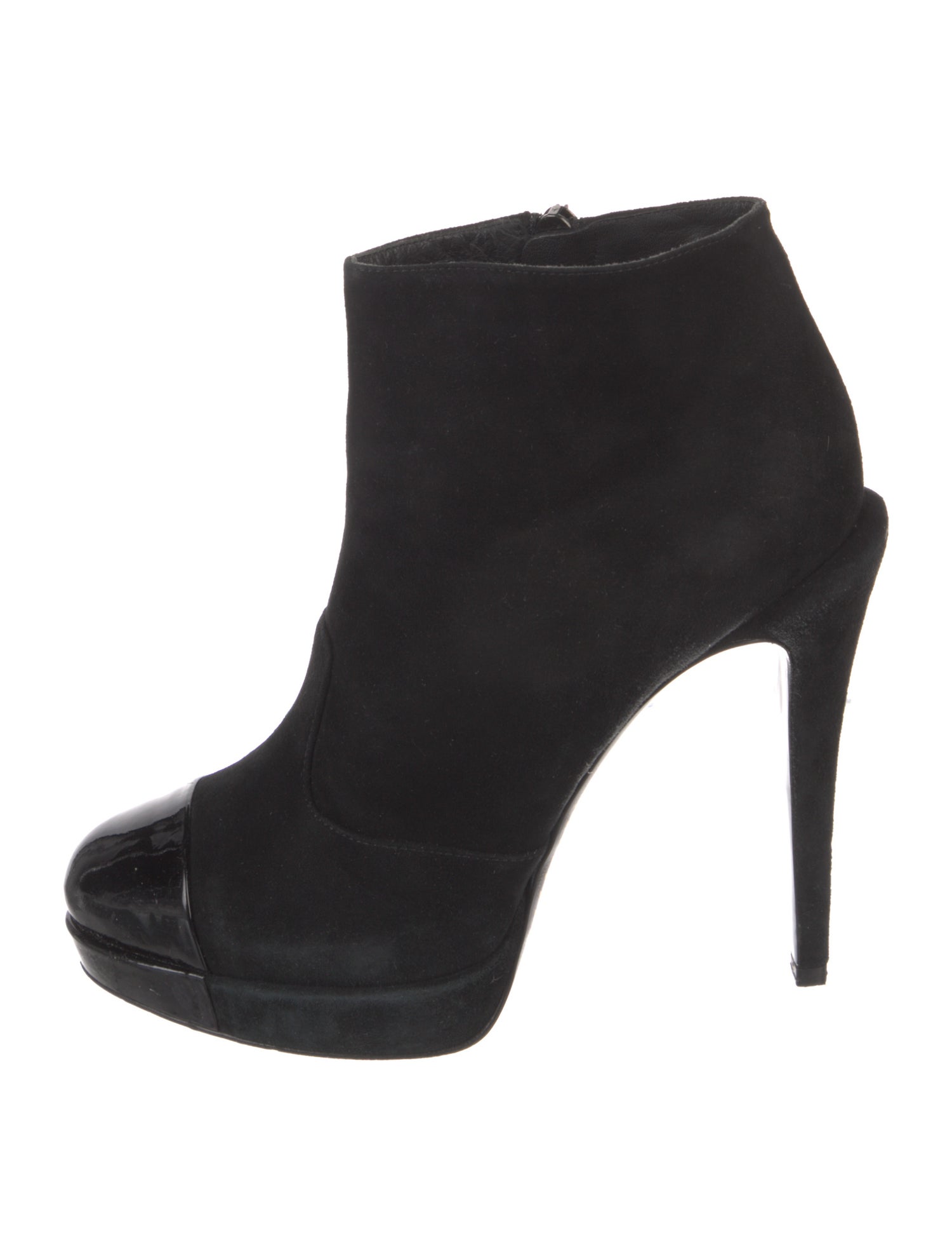 Chanel 2011 Interlocking CC Logo Boots