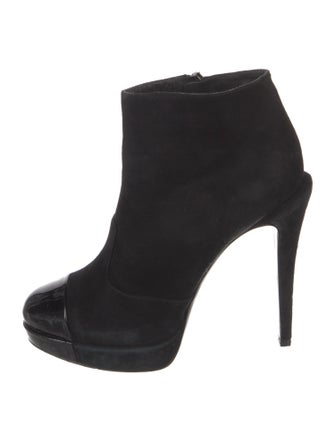 Chanel 2011 Interlocking CC Logo Boots