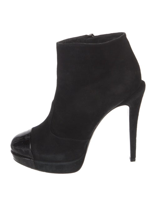 Chanel 2011 Interlocking CC Logo Boots