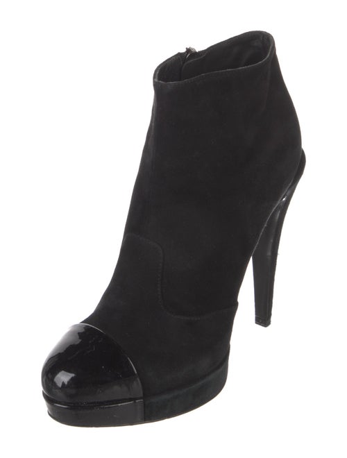 Chanel 2011 Interlocking CC Logo Boots