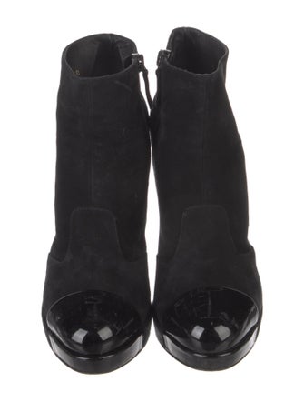 Chanel 2011 Interlocking CC Logo Boots