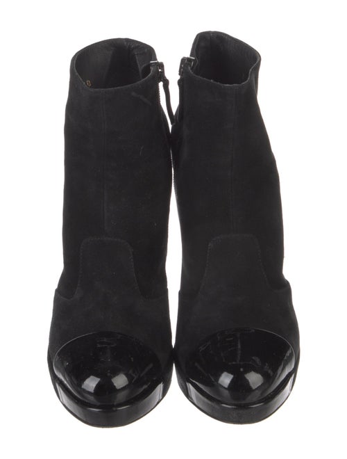 Chanel 2011 Interlocking CC Logo Boots
