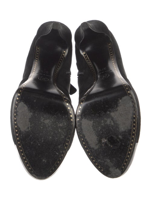 Chanel 2011 Interlocking CC Logo Boots