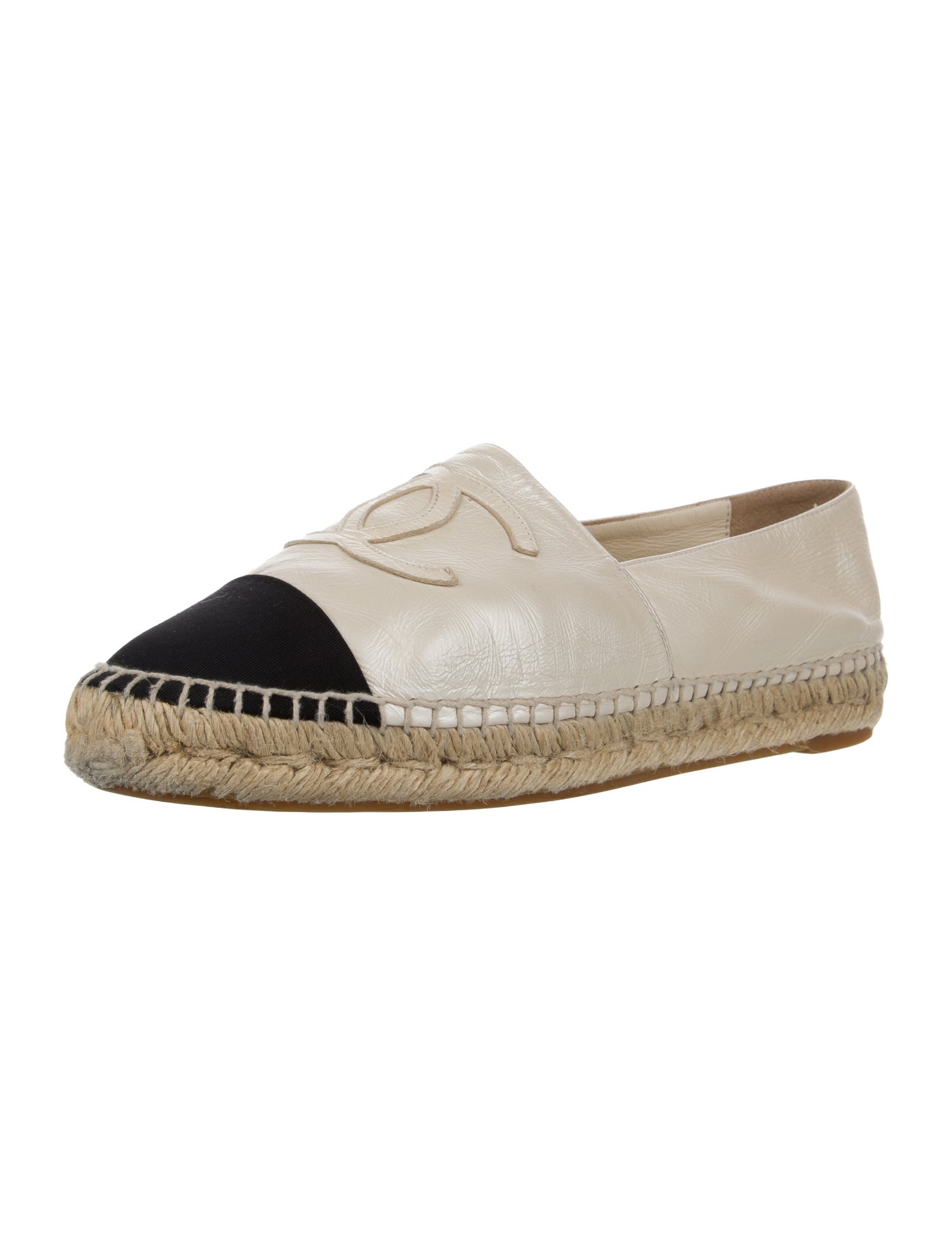 Chanel 2017 Interlocking CC Logo Espadrilles