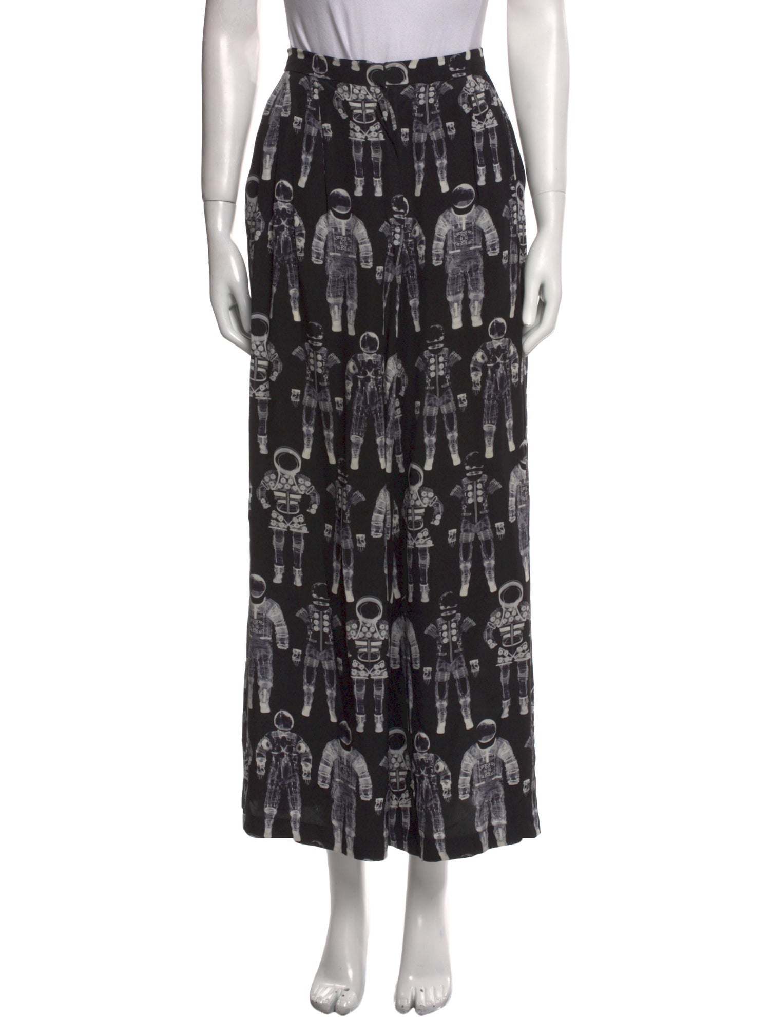 Chanel 2017 Wide Leg Pants