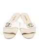 Chanel 2023 Interlocking CC Logo Slides