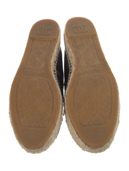 Chanel 2016 Interlocking CC Logo Espadrilles