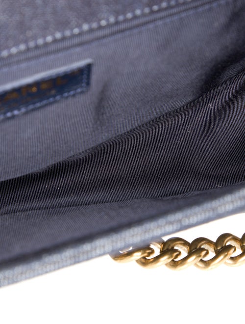 Chanel Medium Denim Tweed Boy Bag