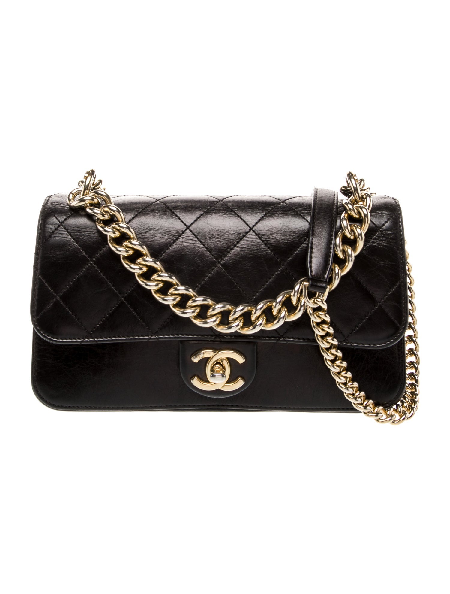 Chanel Small Straight Lines Flap Bag
