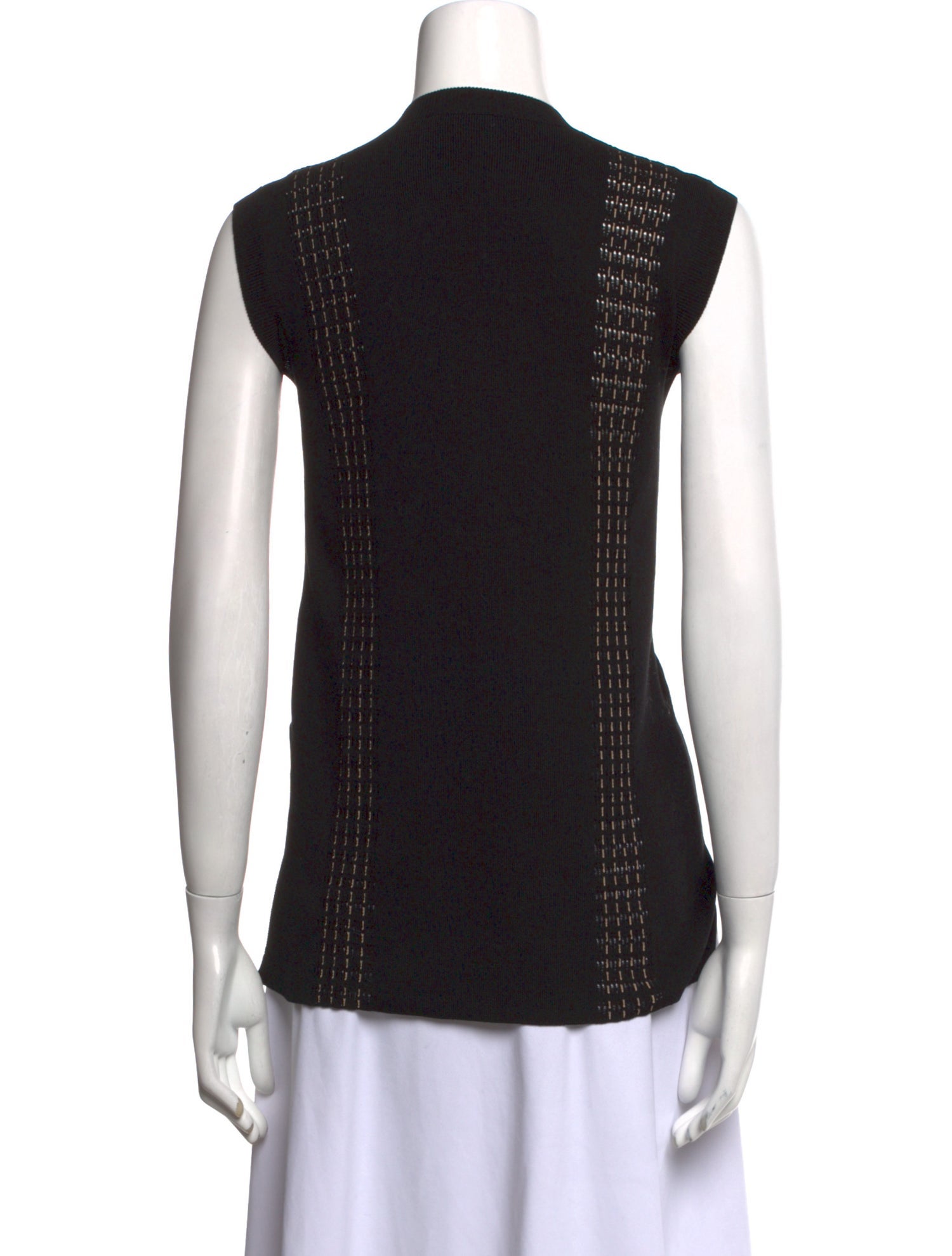 Chanel 2017 V-Neck Sweater