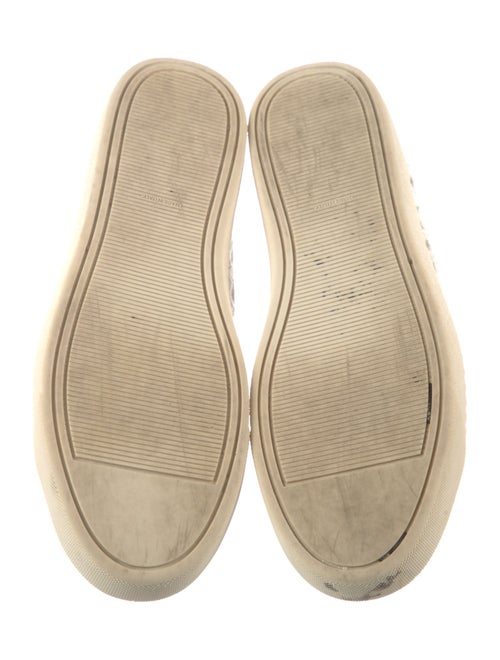 Chanel Interlocking CC Logo Lambskin Sneakers