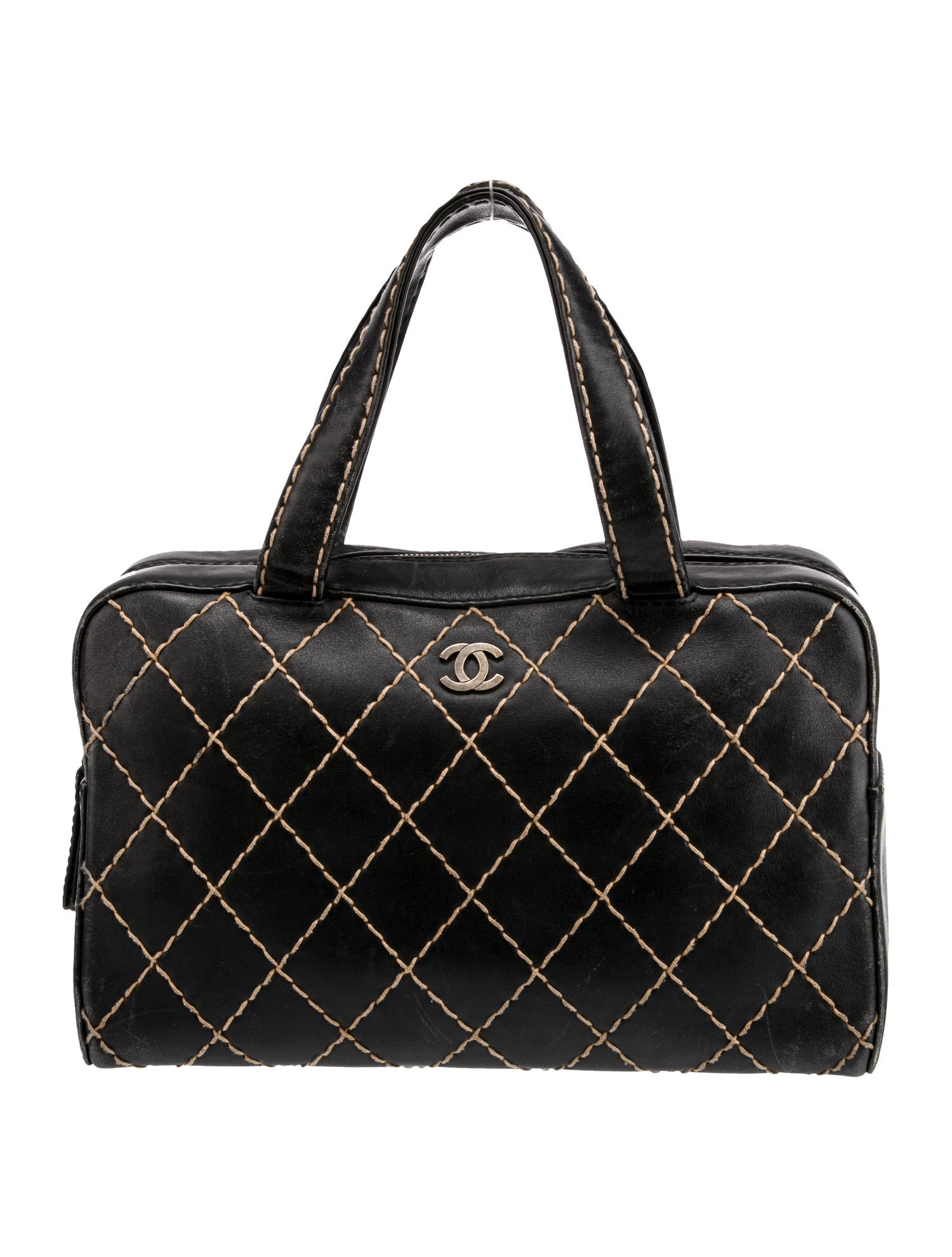 Chanel Surpique Bowler Bag