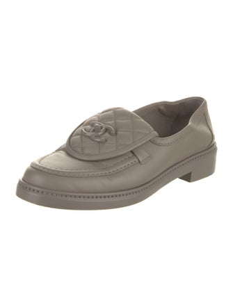 Chanel 2024 Interlocking CC Logo Loafers