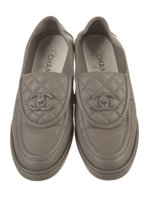 Chanel 2024 Interlocking CC Logo Loafers