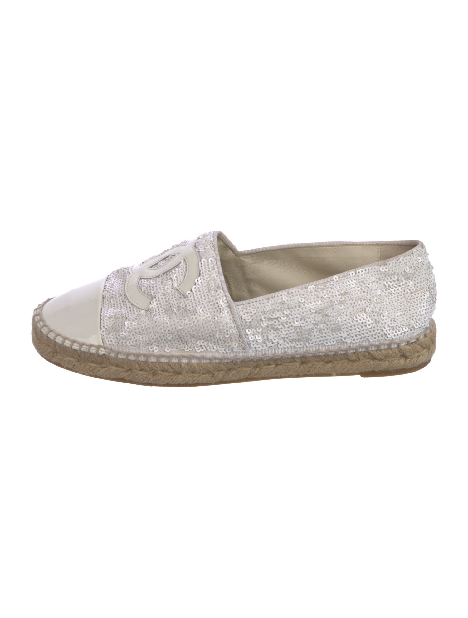 Chanel 2016 Interlocking CC Logo Espadrilles