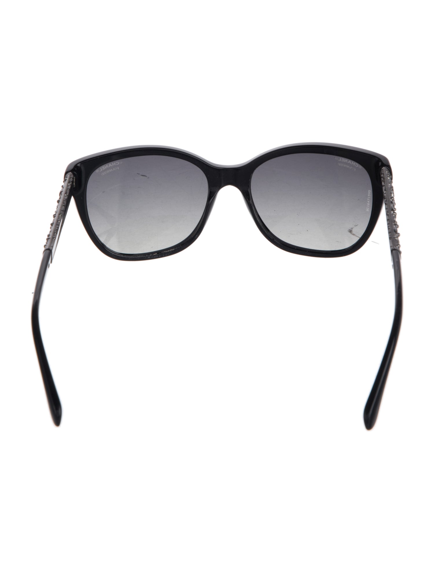 Chanel Interlocking CC Logo Cat-Eye Sunglasses