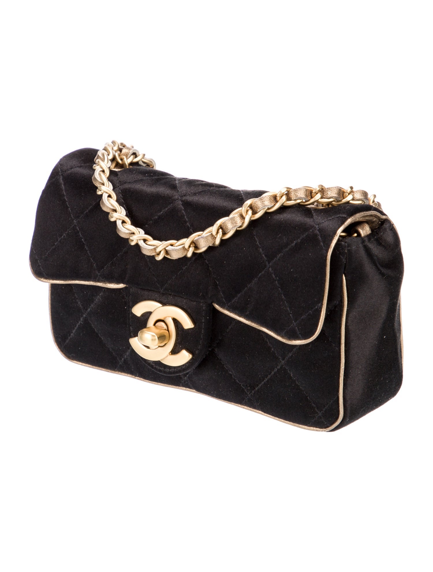 Chanel Extra Mini Satin Flap Bag